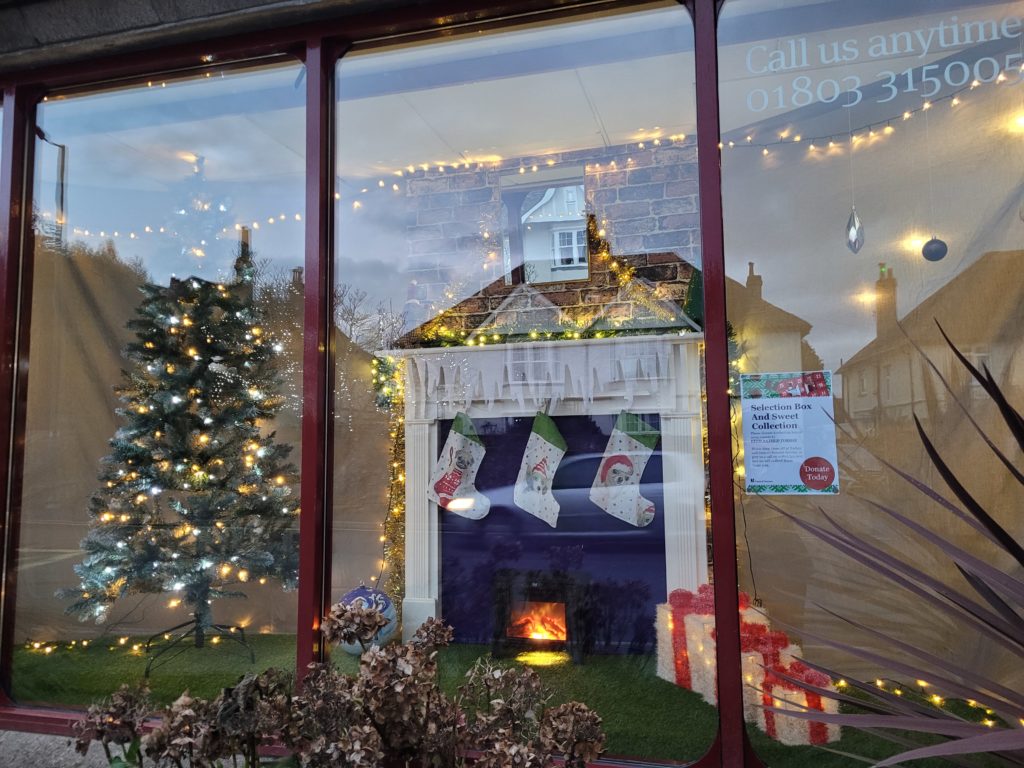 Christmas window